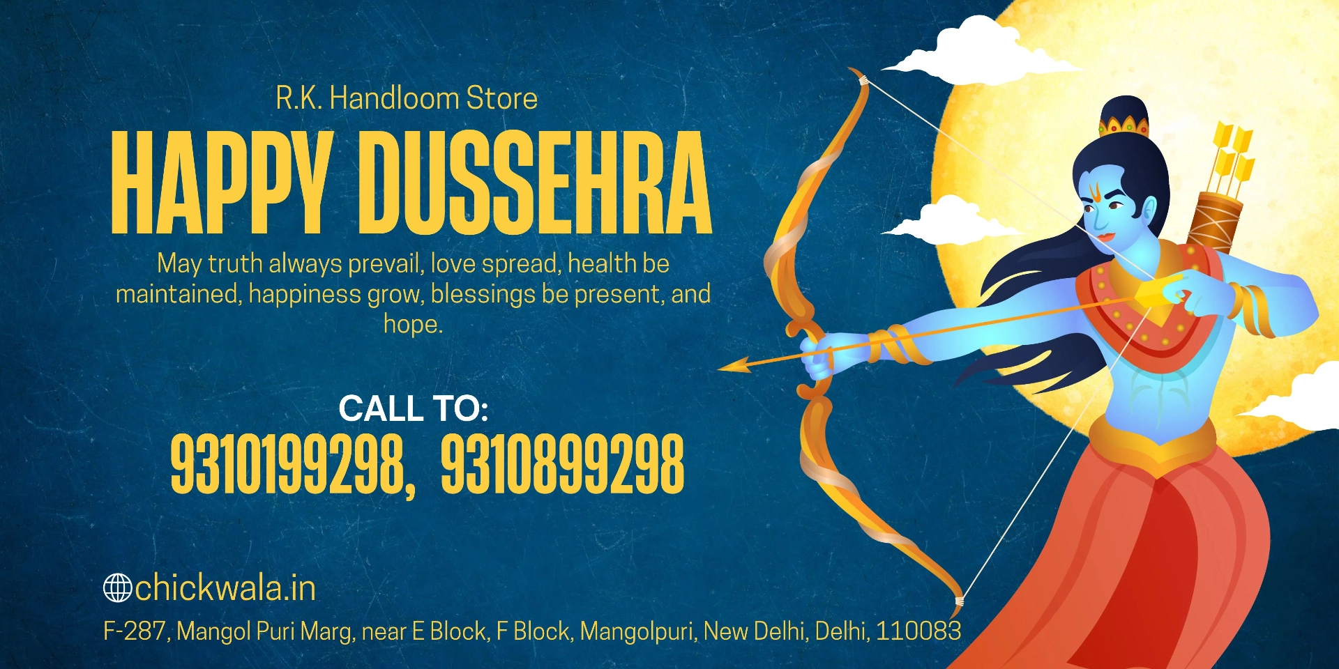 Happy Dussehra - chick wala