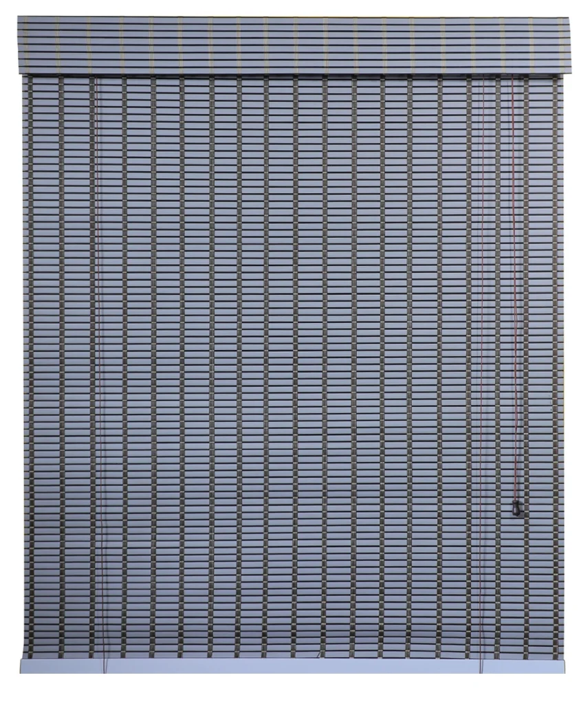 Medium Grey Woven Roll-Up Blind - Chick Wala