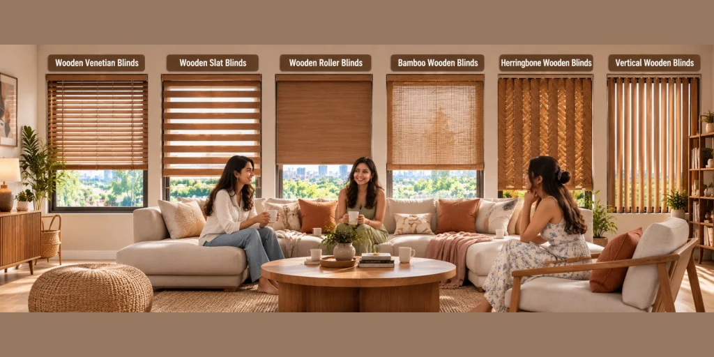 Wooden Blinds - Chick Wala